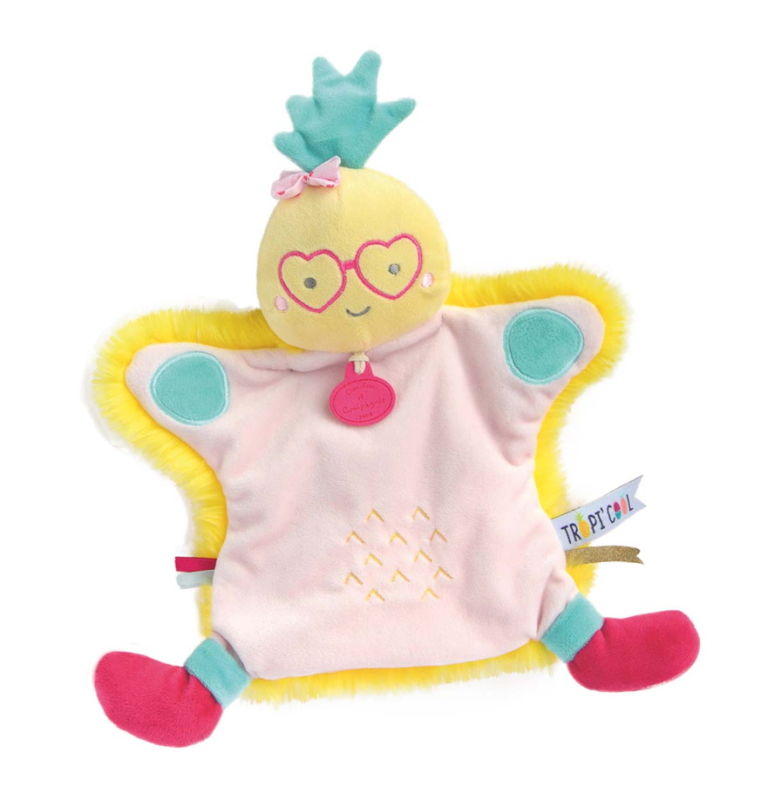 Et companie tropicool handpuppet pineapple yellow 